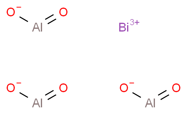 λ<sup>5</sup>-bismuthio(3+) ion trialumanoylolate_分子结构_CAS_308796-32-9