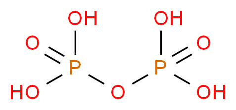 (phosphonooxy)phosphonic acid_分子结构_CAS_2466/9/3