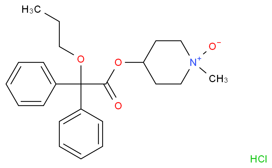 Propiverine N-Oxide Hydrochloride (cis/trans mixture)_分子结构_CAS_1329509-71-8)