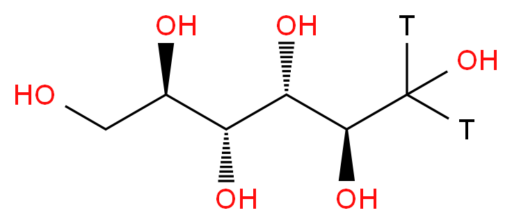 (2R,3R,4R,5R)-hexane-1,2,3,4,5,6-hexol_分子结构_CAS_99745-65-0