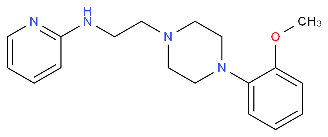 WAY 100634_分子结构_CAS_155204-28-7)