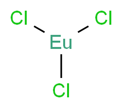 氯化铕(III)_分子结构_CAS_10025-76-0)