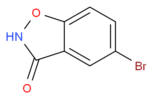 5-bromo-2,3-dihydro-1,2-benzoxazol-3-one_分子结构_CAS_65685-50-9