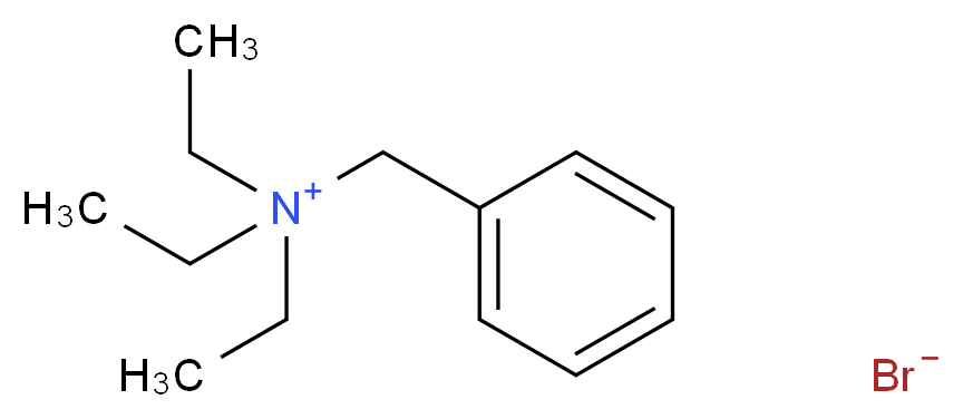 N-Benzyl-N,N-diethylethanaminium bromide_分子结构_CAS_5197-95-5)