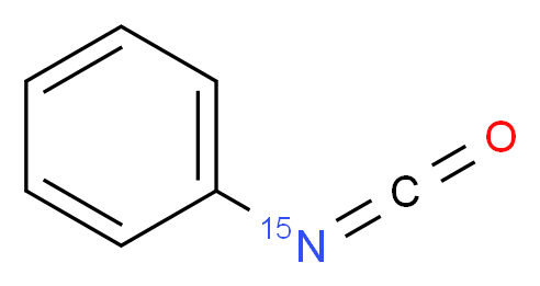 (<sup>1</sup><sup>5</sup>N)isocyanatobenzene_分子结构_CAS_1013427-71-8