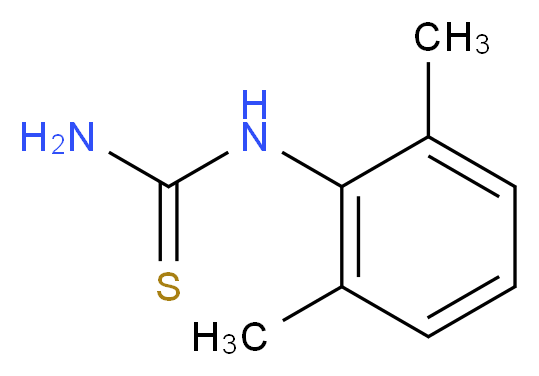 N-(3,5-二甲基苯基)硫脲_分子结构_CAS_97480-60-9)