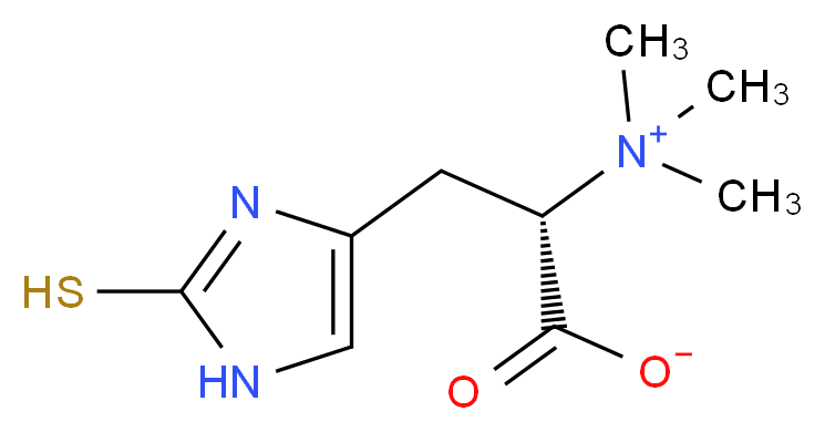 L-(+)-Ergothioneine_分子结构_CAS_497-30-3)
