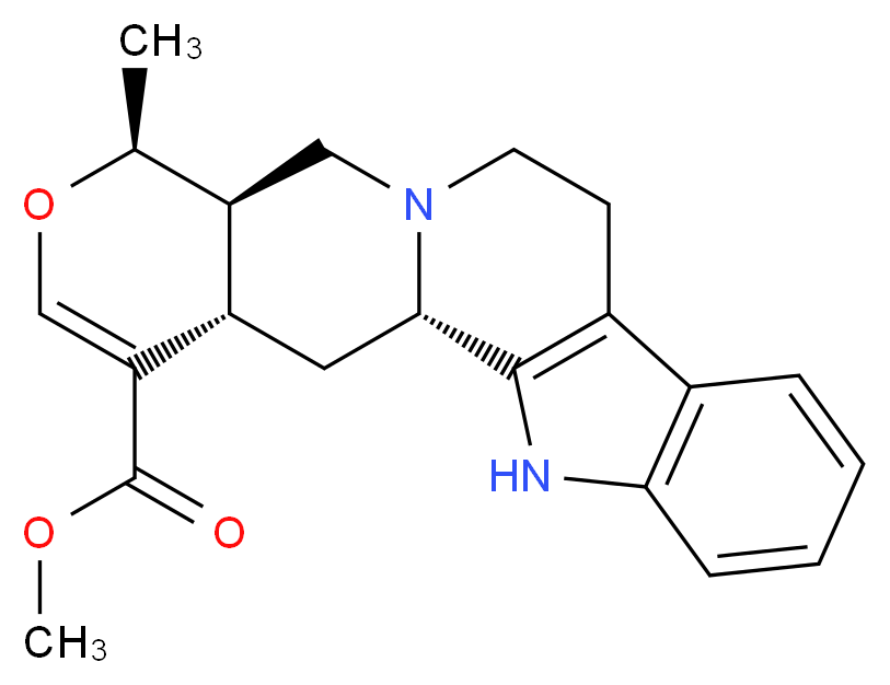 AJMALICINE_分子结构_CAS_483-04-5)