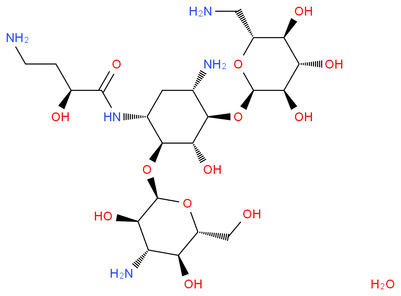CAS_37517-28-5(anhydrous) 分子结构