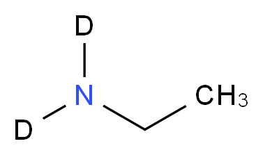 ethyl(<sup>2</sup>H<sub>2</sub>)amine_分子结构_CAS_5852-45-9