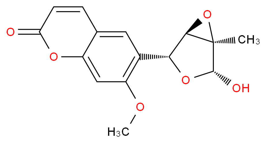 Dihydromicromelin B_分子结构_CAS_94285-06-0)