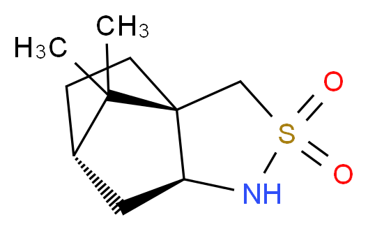 (+)-10,2-樟脑磺内酰胺_分子结构_CAS_108448-77-7)