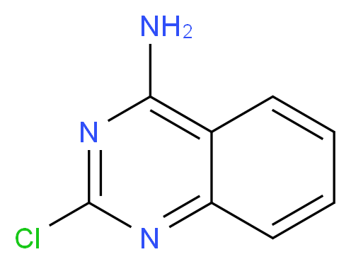 2-chloroquinazolin-4-amine_分子结构_CAS_)