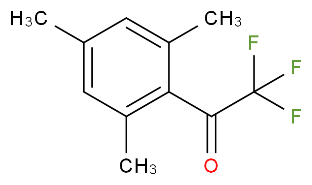 2,2,2-Trifluoro-2',4',6'-trimethylacetophenone 97%_分子结构_CAS_313-56-4)