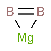 硼化镁_分子结构_CAS_12007-25-9)