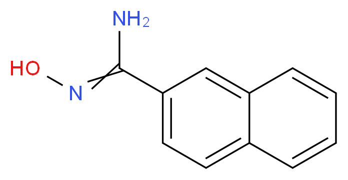 N'-hydroxy-2-naphthalenecarboximidamide_分子结构_CAS_64893-54-5)