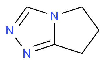 5H,6H,7H-pyrrolo[2,1-c][1,2,4]triazole_分子结构_CAS_116056-05-4