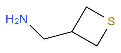 (thietan-3-yl)methanamine_分子结构_CAS_1330750-61-2