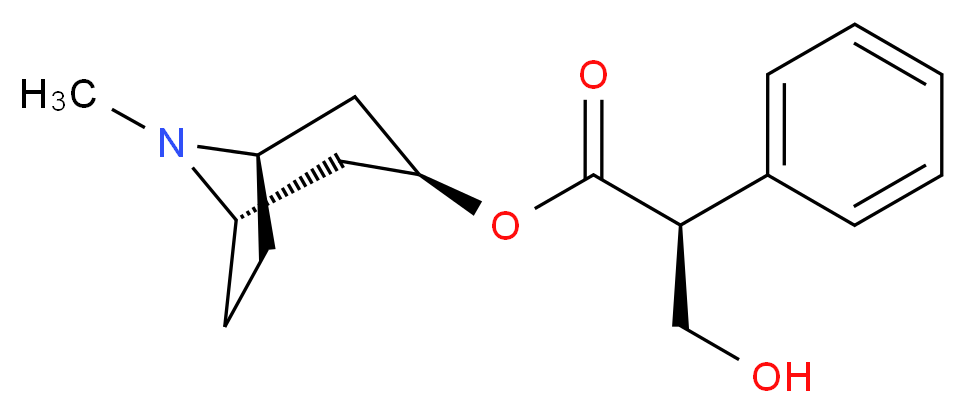 L-HyoscyaMine_分子结构_CAS_101-31-5)