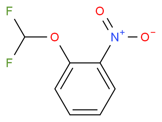 2-(Difluoromethoxy)nitrobenzene 97%_分子结构_CAS_22225-77-0)