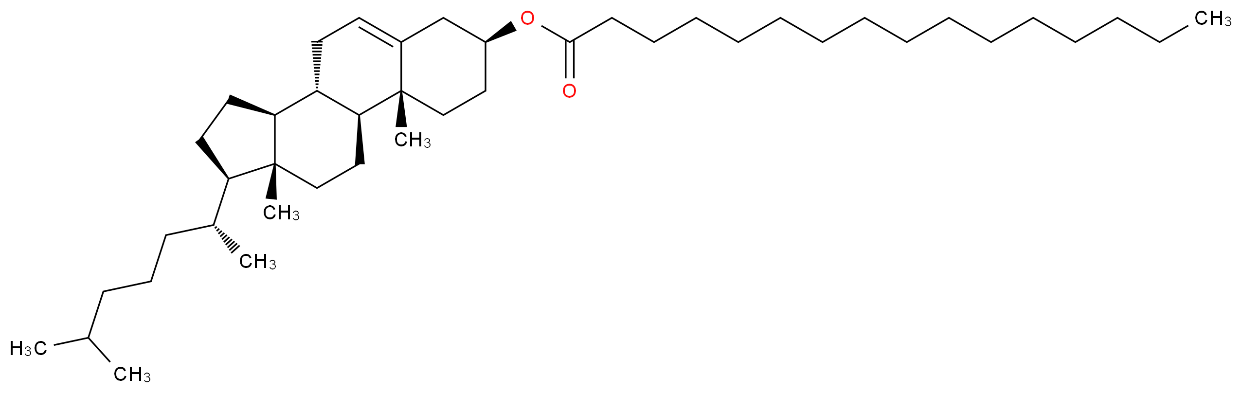 Cholesteryl palmitate_分子结构_CAS_601-34-3)