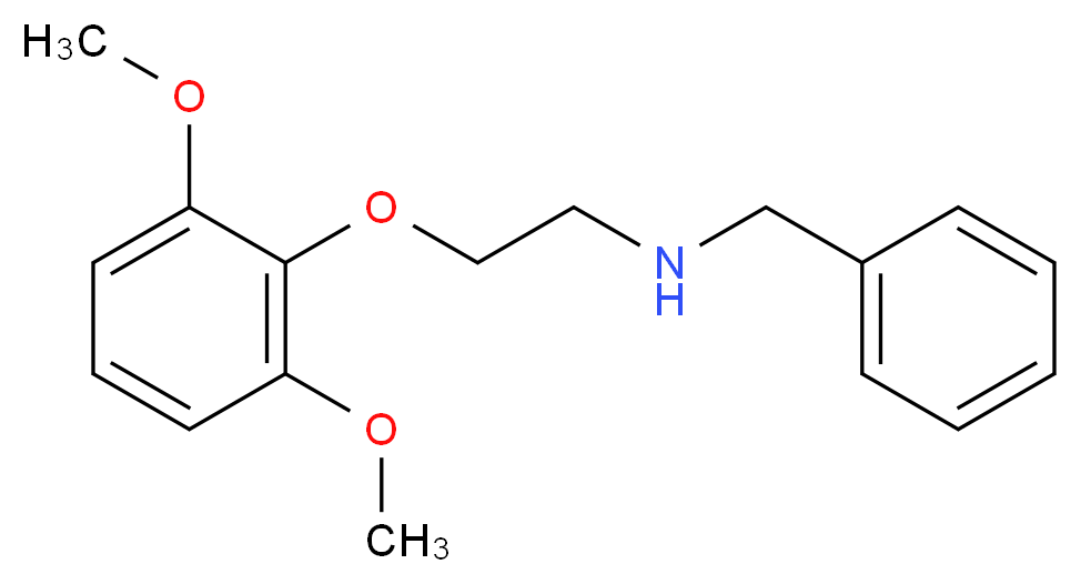 N-benzyl-2-(2,6-dimethoxyphenoxy)ethanamine_分子结构_CAS_770703-33-8)