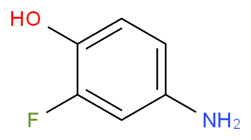 4-氨基-2-氟苯酚_分子结构_CAS_399-96-2)