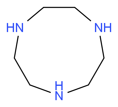 1,4,7-TRIAZACYCLONONANE_分子结构_CAS_4730-54-5)