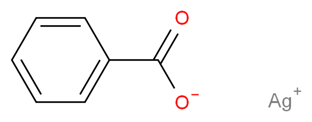 水合苯甲酸银_分子结构_CAS_532-31-0)