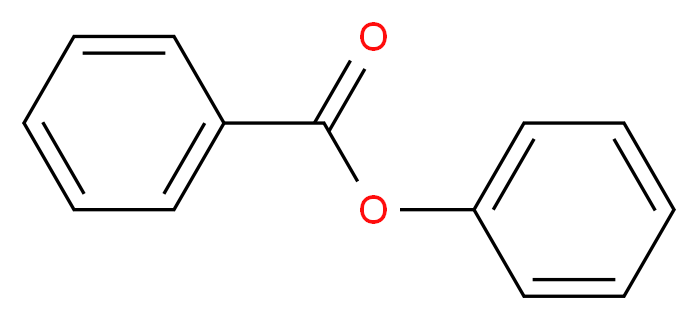 PHENYL BENZOATE_分子结构_CAS_)