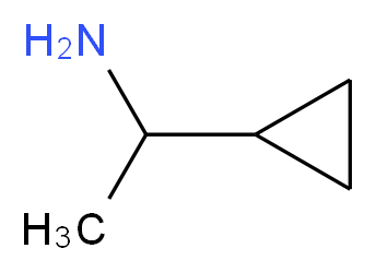 (1-cyclopropylethyl)amine_分子结构_CAS_1621-24-5)