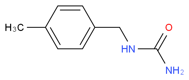 N-(4-Methylbenzyl)urea_分子结构_CAS_54582-34-2)