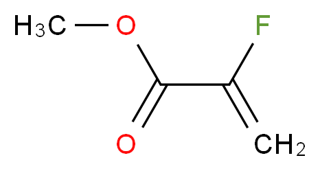 methyl 2-fluoroprop-2-enoate_分子结构_CAS_2343-89-7