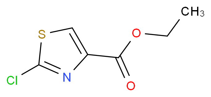 Ethyl 2-chloro-1,3-thiazole-4-carboxylate_分子结构_CAS_41731-52-6)