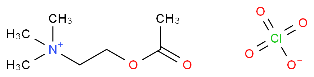 ACETYLCHOLINE PERCHLORATE_分子结构_CAS_927-86-6)