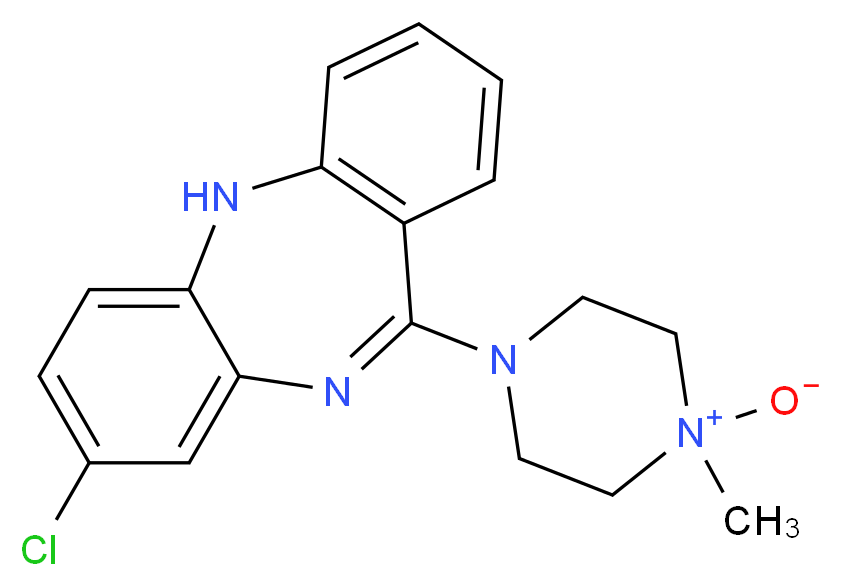 Clozapine N-oxide_分子结构_CAS_34233-69-7)