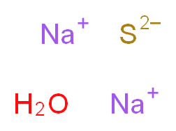 disodium hydrate sulfanediide_分子结构_CAS_27610-45-3