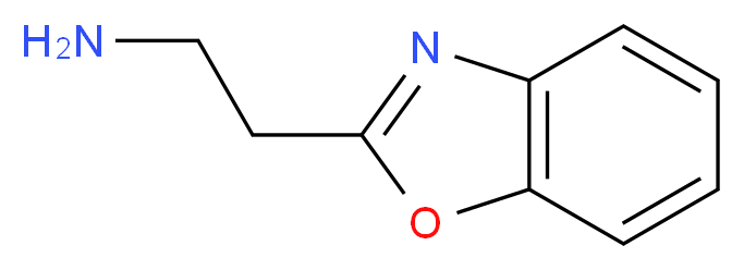 2-(1,3-benzoxazol-2-yl)ethanamine_分子结构_CAS_623553-29-7)