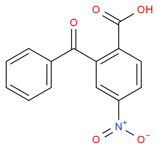 2-Benzoyl-4-nitrobenzoic acid_分子结构_CAS_)