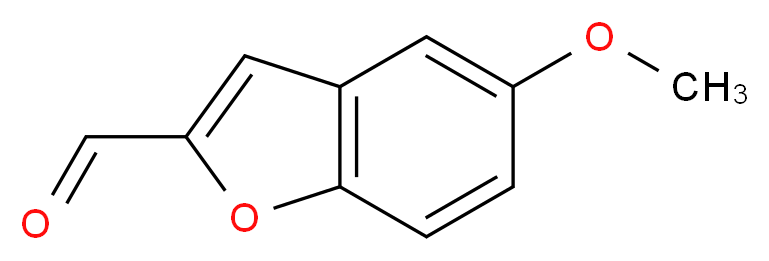 5-methoxy-1-benzofuran-2-carbaldehyde_分子结构_CAS_)