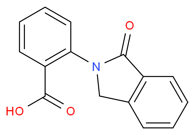 2-(1-oxo-1,3-dihydro-2H-isoindol-2-yl)benzenecarboxylic acid_分子结构_CAS_4770-69-8)