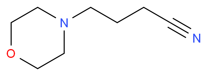 4-(Morpholin-4-yl)butanenitrile_分子结构_CAS_5807-11-4)