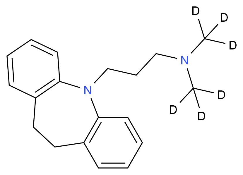 (3-{2-azatricyclo[9.4.0.0<sup>3</sup>,<sup>8</sup>]pentadeca-1(11),3(8),4,6,12,14-hexaen-2-yl}propyl)bis(<sup>2</sup>H<sub>3</sub>)methylamine_分子结构_CAS_65100-45-0