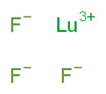 氟化镥(III), REacton&reg;_分子结构_CAS_13760-81-1)