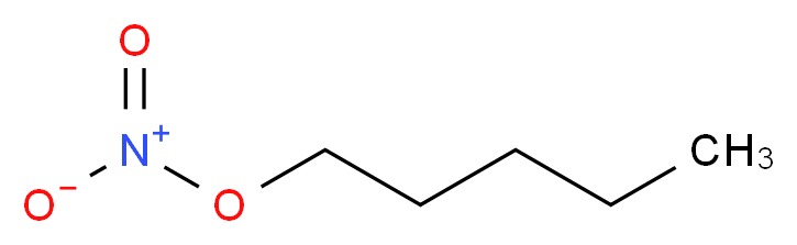 pentyl nitrate_分子结构_CAS_1002-16-0