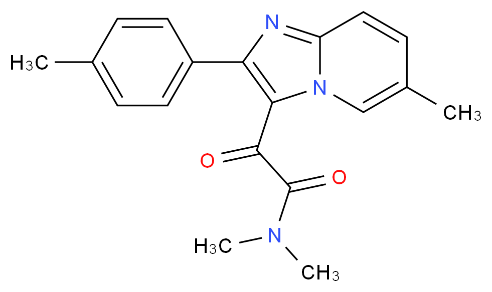 2-Keto Zolpidem_分子结构_CAS_400038-68-8)