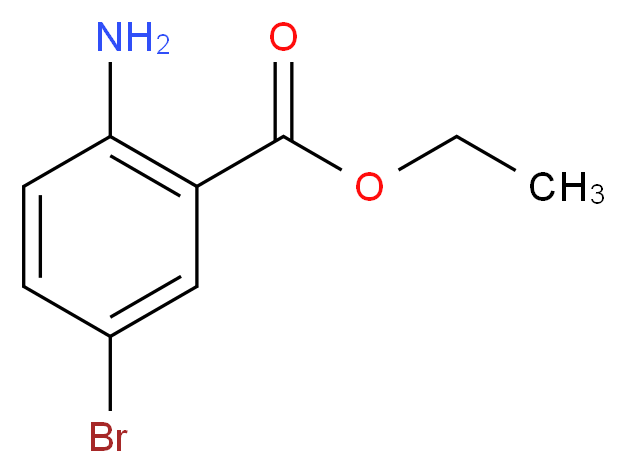 ethyl 2-amino-5-bromobenzoate_分子结构_CAS_)