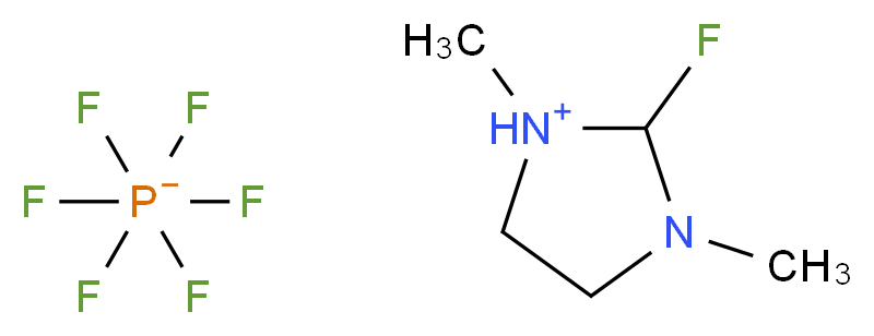 2-fluoro-1,3-dimethylimidazolidinium hexafluorophosphate_分子结构_CAS_164298-27-5)