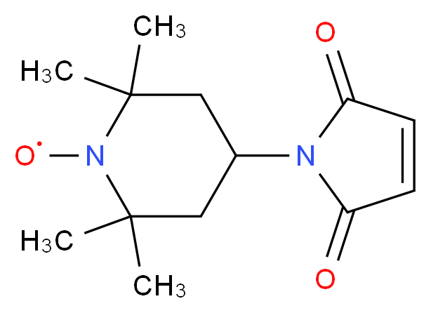 N-(1-Oxyl-2,2,6,6-tetramethyl-4-piperidinyl)maleimide_分子结构_CAS_15178-63-9)