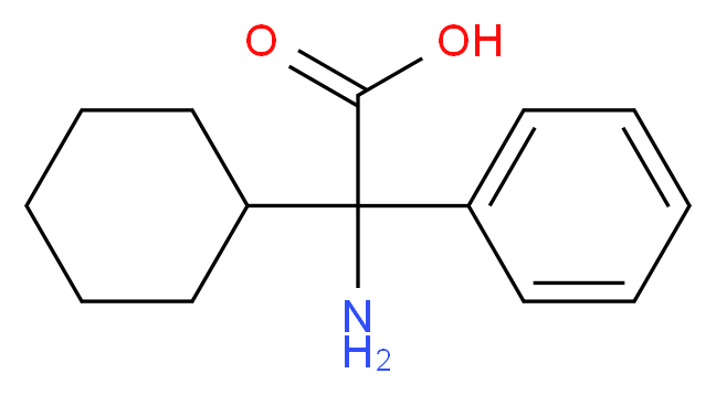 CYCLOHEXYLPHENYLGLYCINE_分子结构_CAS_57496-24-9)